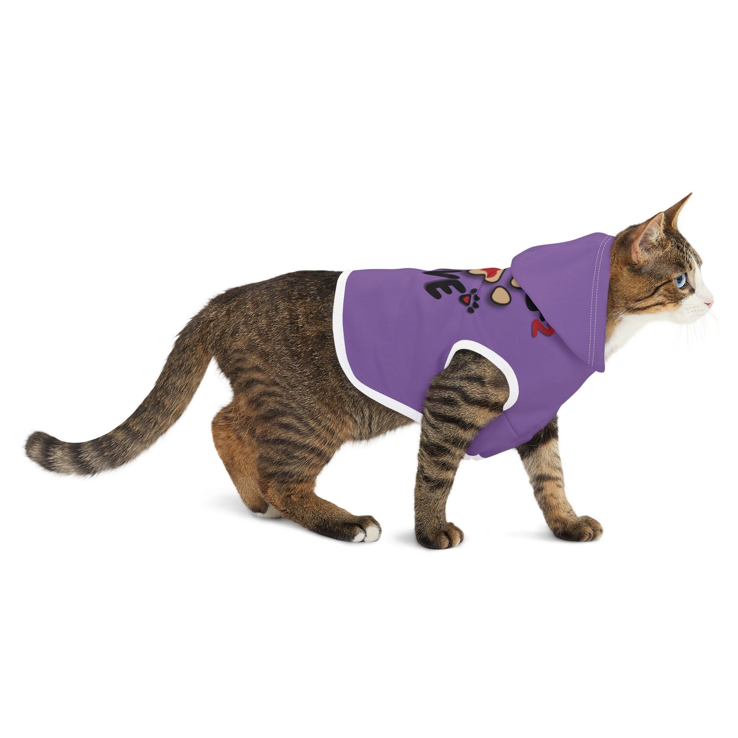 Paws2Love Light Purple Pet Hoodie
