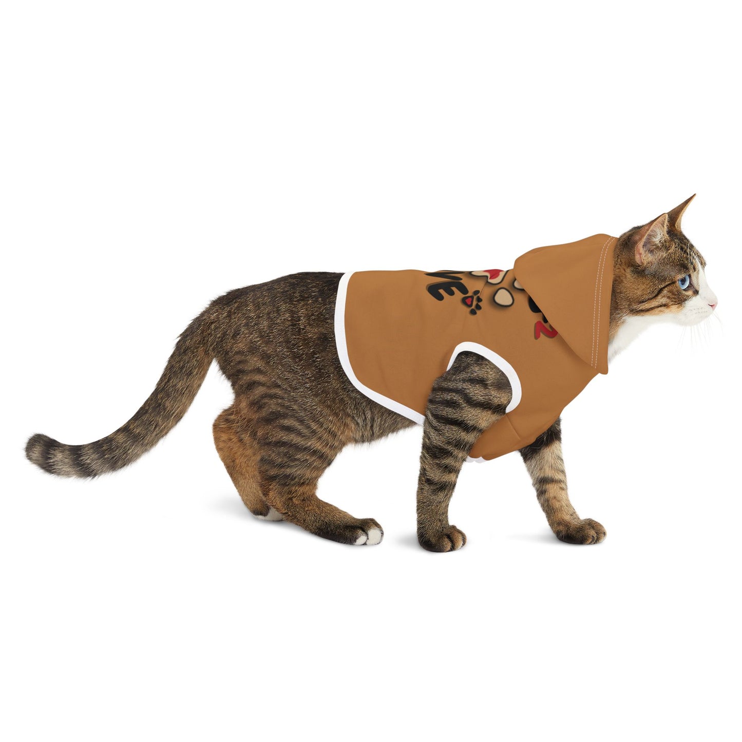 Paws2Love Light Brown Pet Hoodie