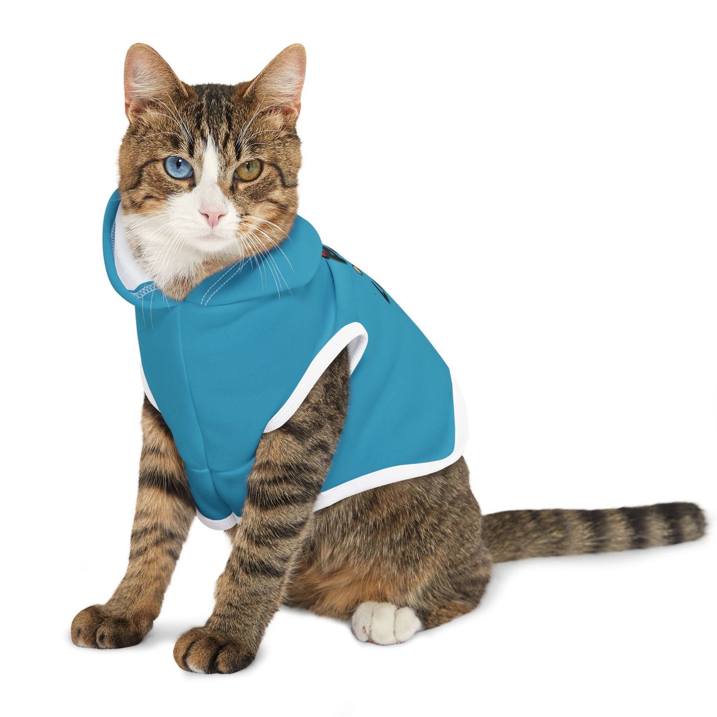 Paws2Love Turquoise Pet Hoodie