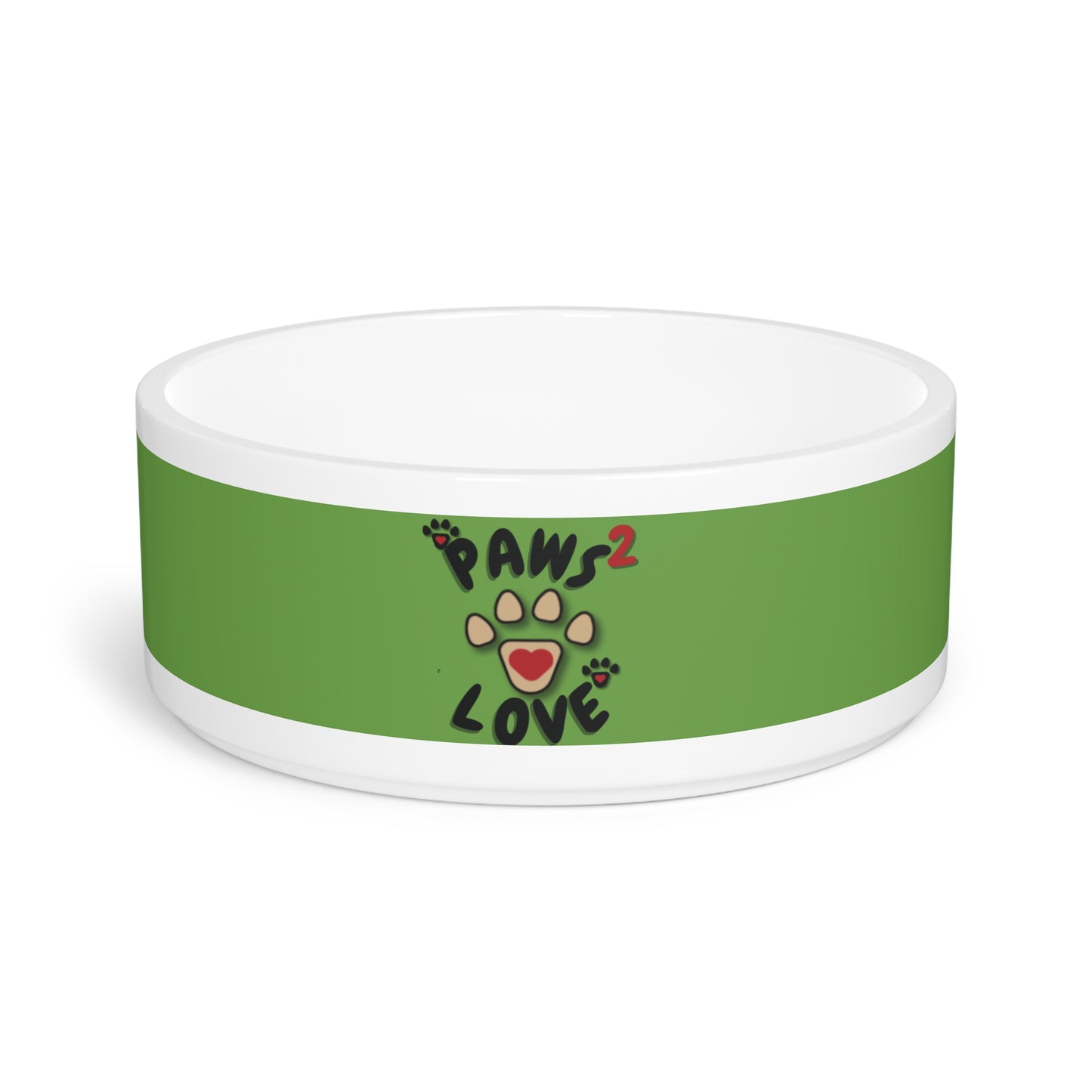 Paws2Love Green Pet Bowl