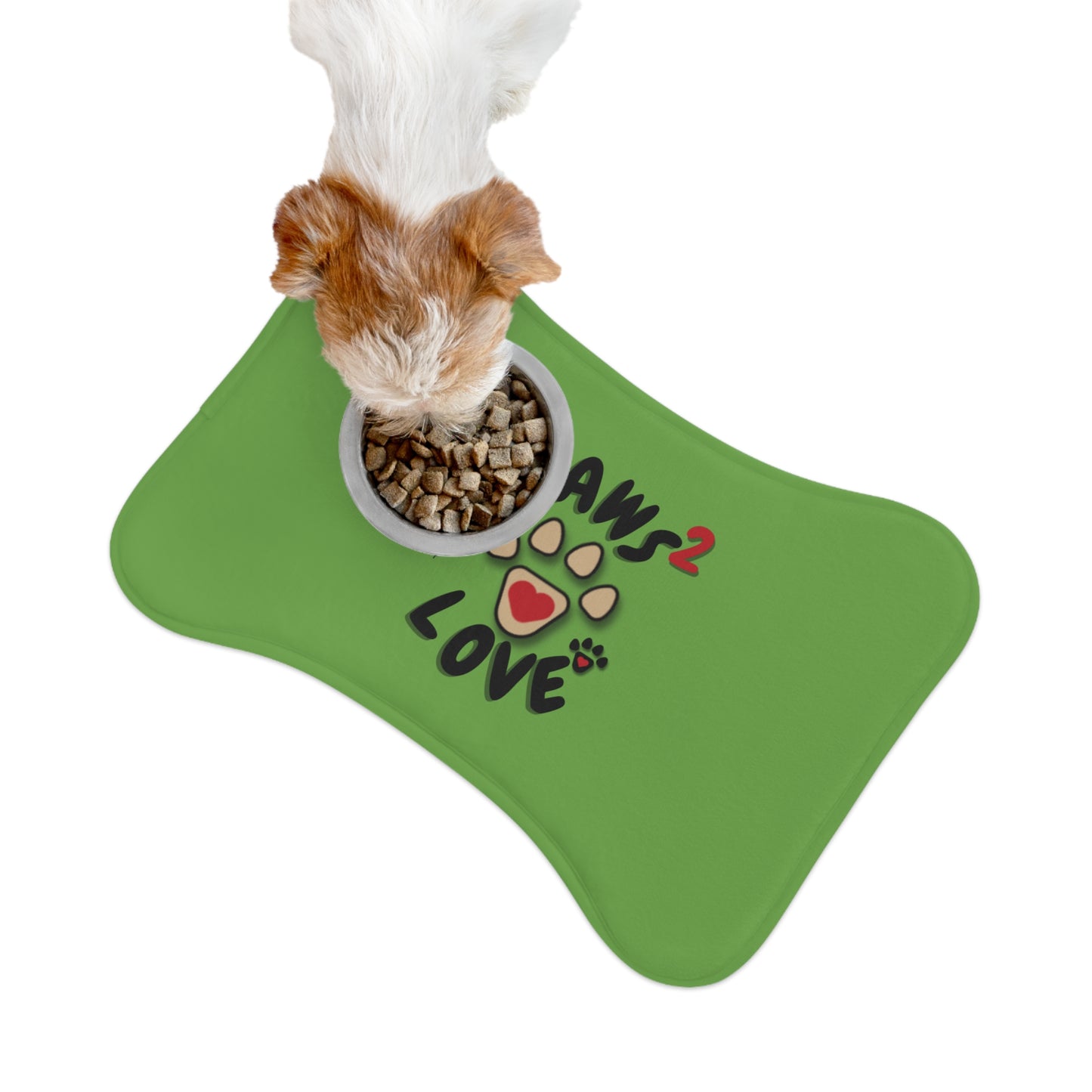 Paws2Love Green Pet Feeding Mats