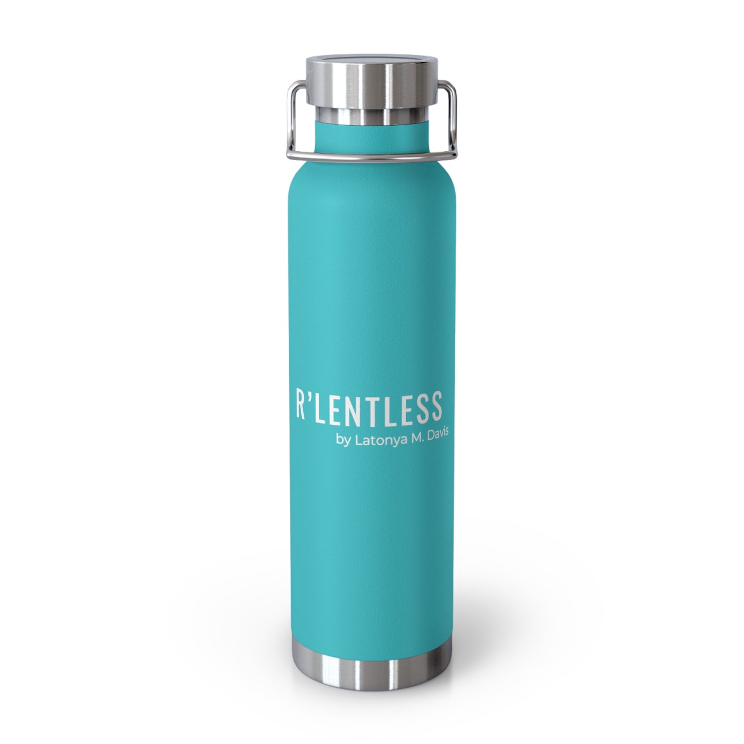 R'lentless Brand Copper Vacuum Insulated Bottle, 22oz