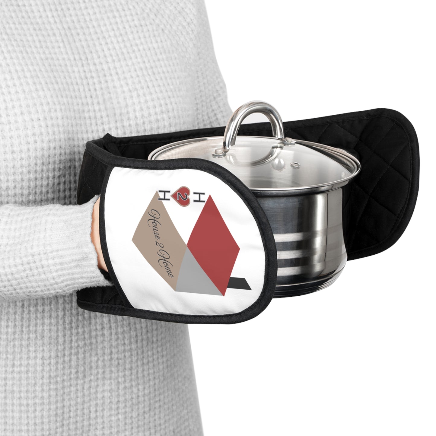 House2Home Branded Oven Mitts