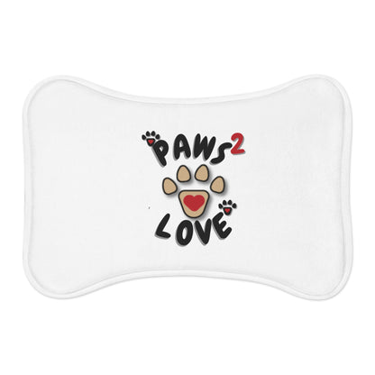 Paws2Love White Pet Feeding Mats