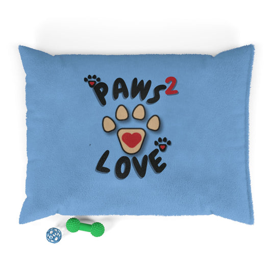 Paws2Love Light Blue Pet Bed