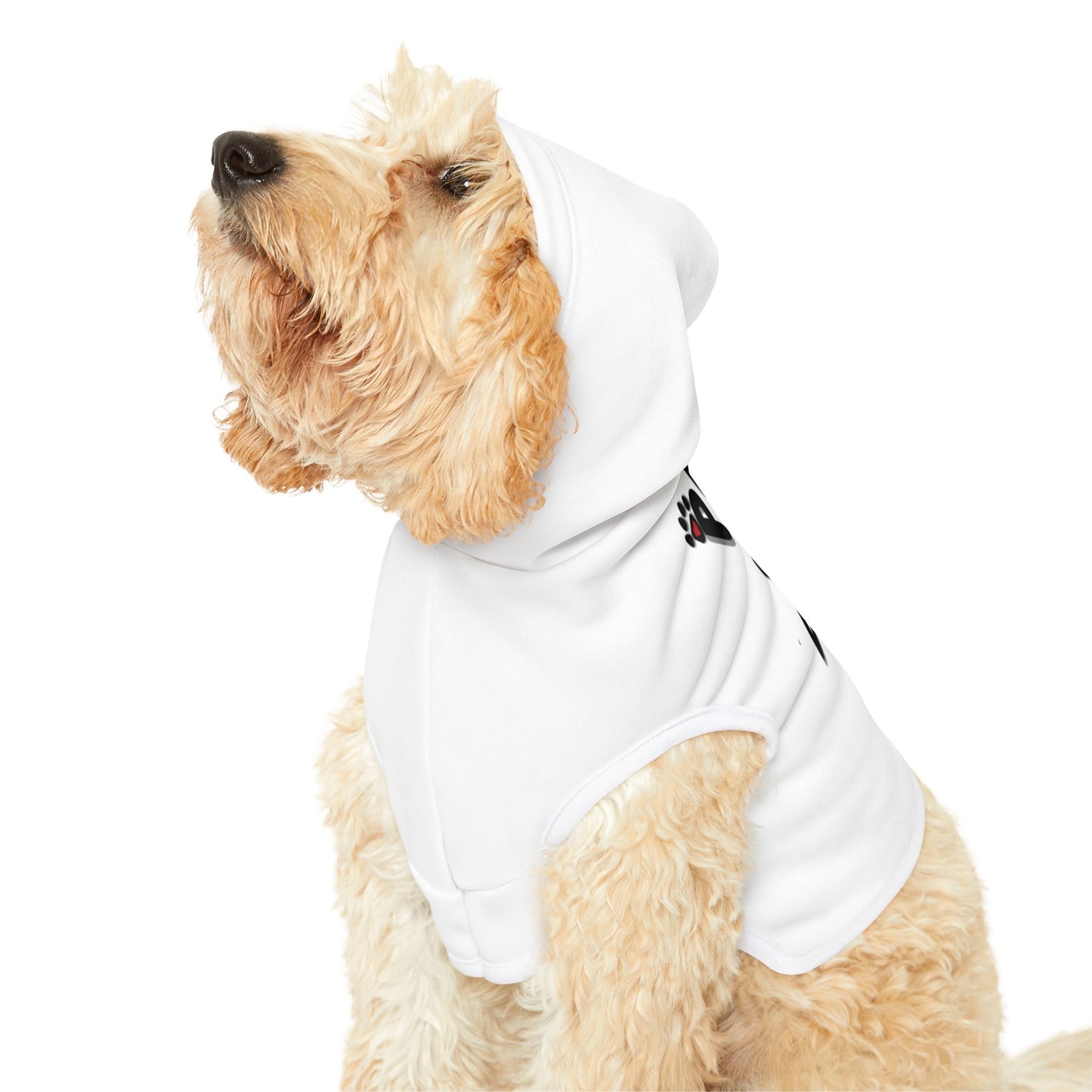 Paws2Love White Pet Hoodie