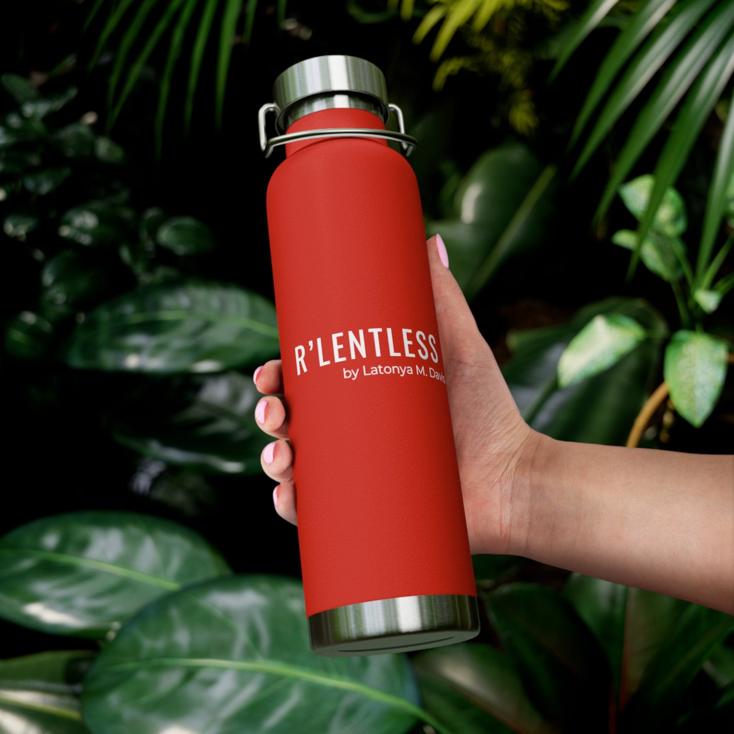 R'lentless Brand Copper Vacuum Insulated Bottle, 22oz