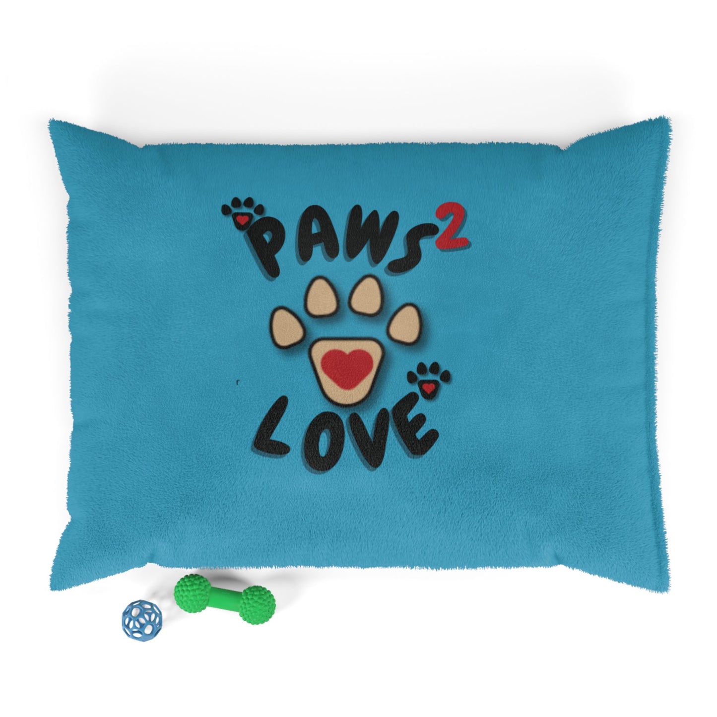 Paws2Love Turquoise Pet Bed