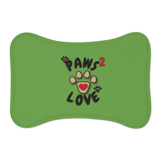 Paws2Love Green Pet Feeding Mats