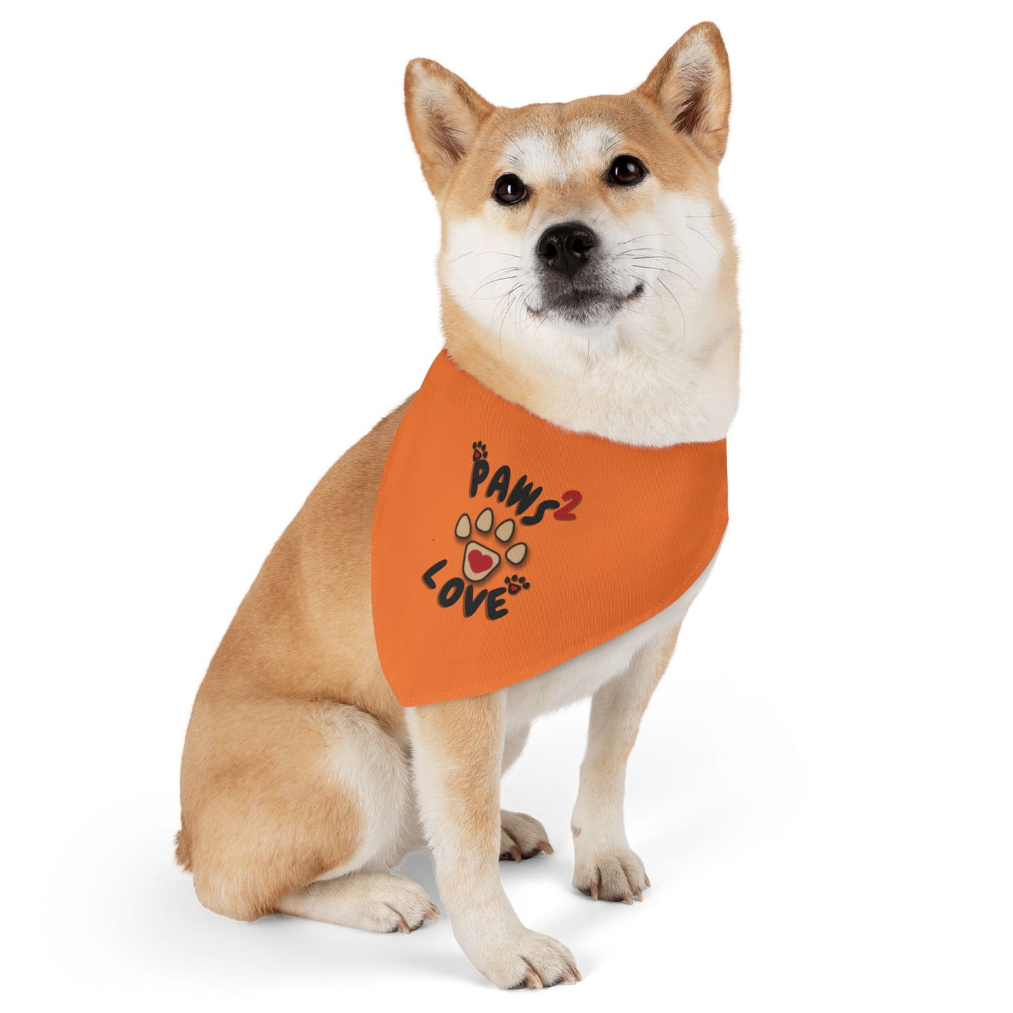 Paws2Love Crusta Color Pet Bandana Collar