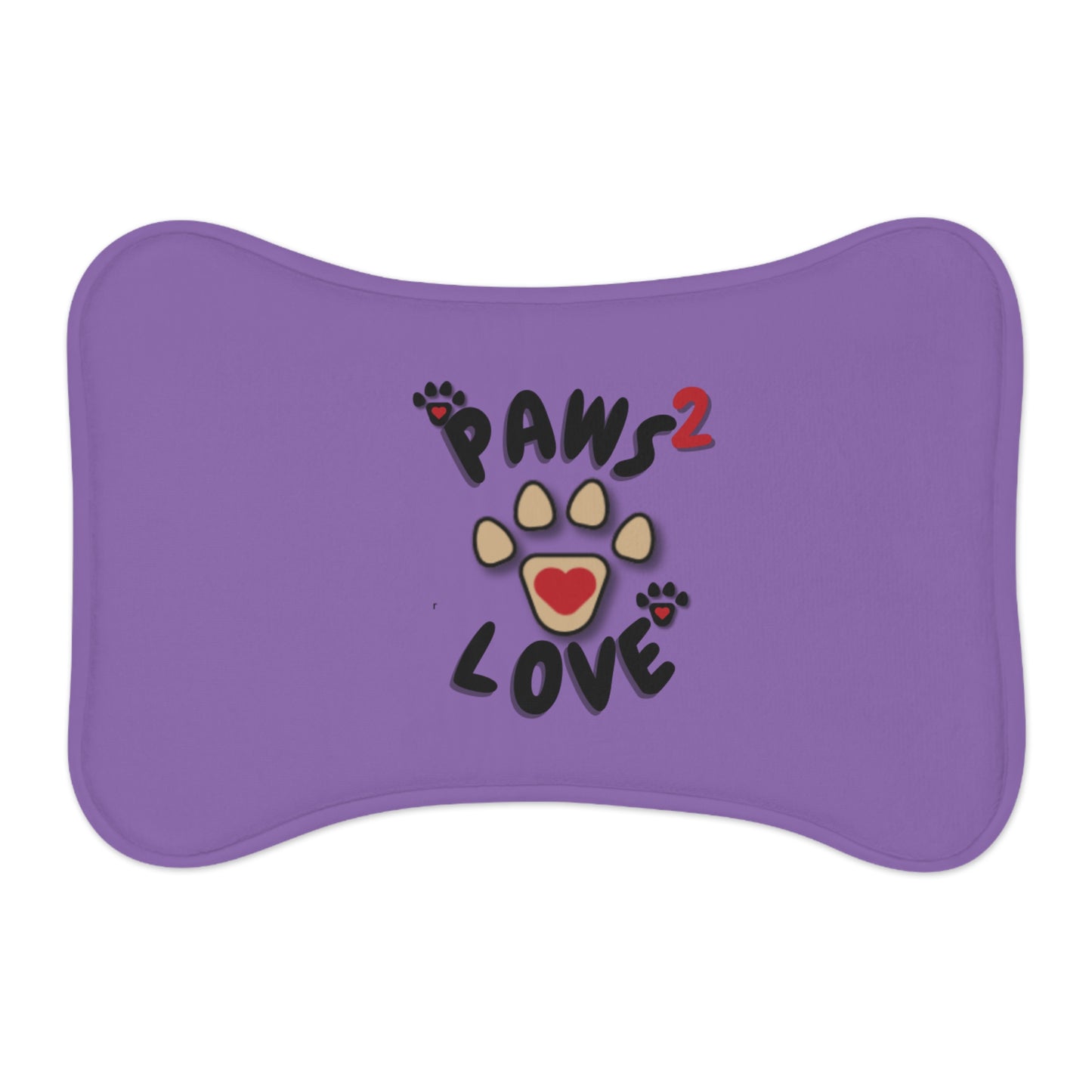 Paws2Love Light Purple Pet Feeding Mats