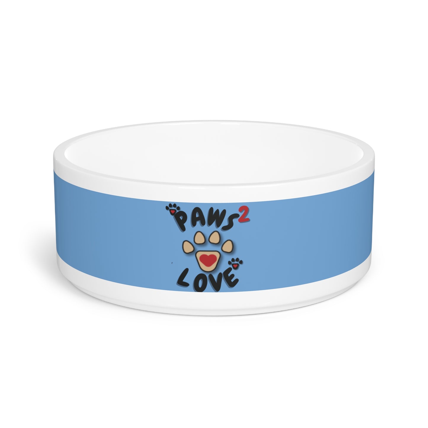 Paws2Love Light Blue Pet Bowl
