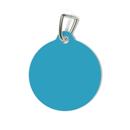 Paws2Love Turquoise Pet Tag