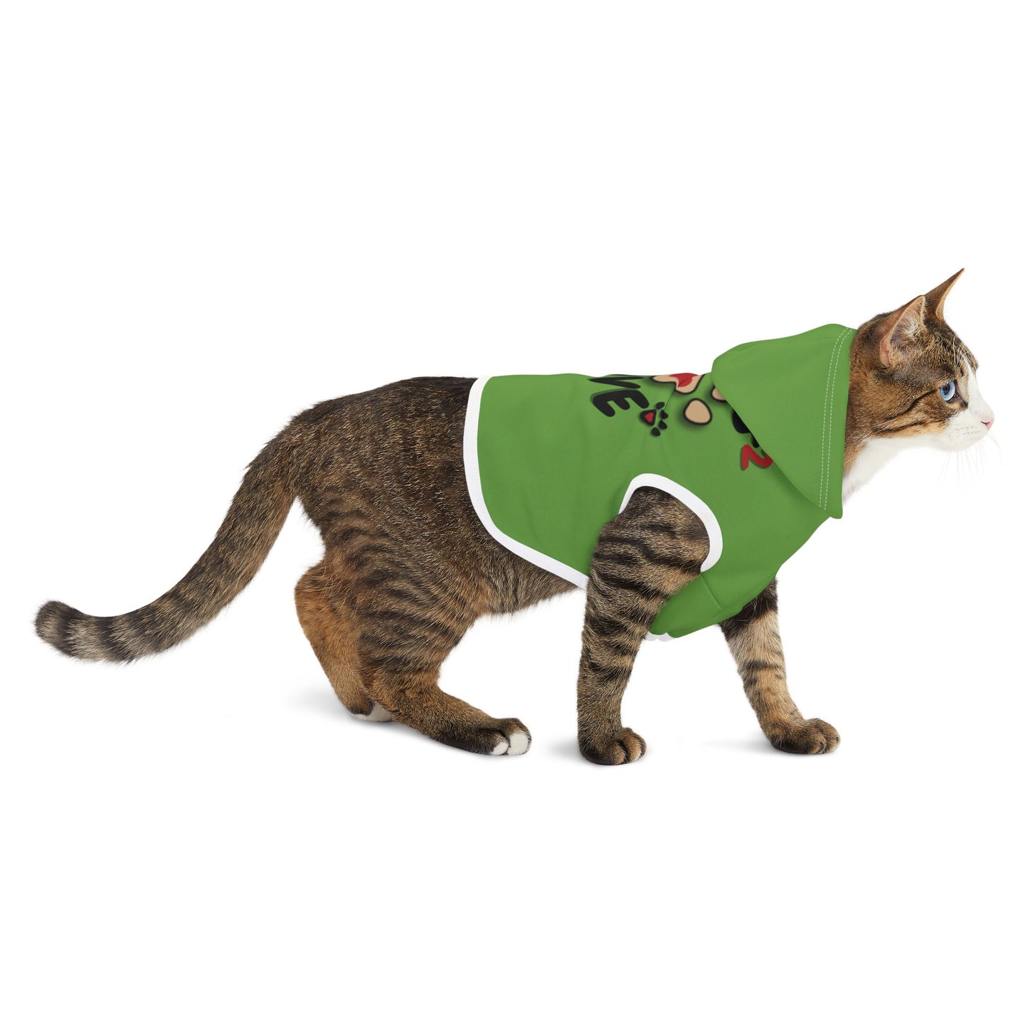 Paws2Love Green Pet Hoodie
