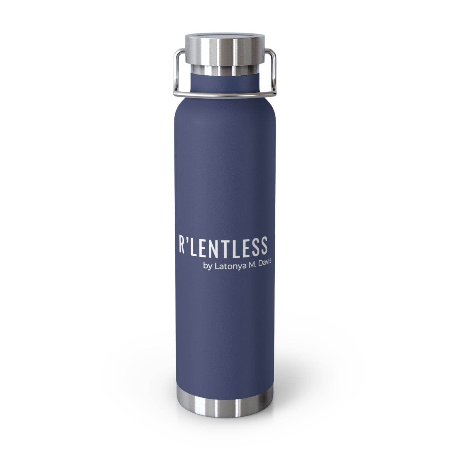 R'lentless Brand Copper Vacuum Insulated Bottle, 22oz