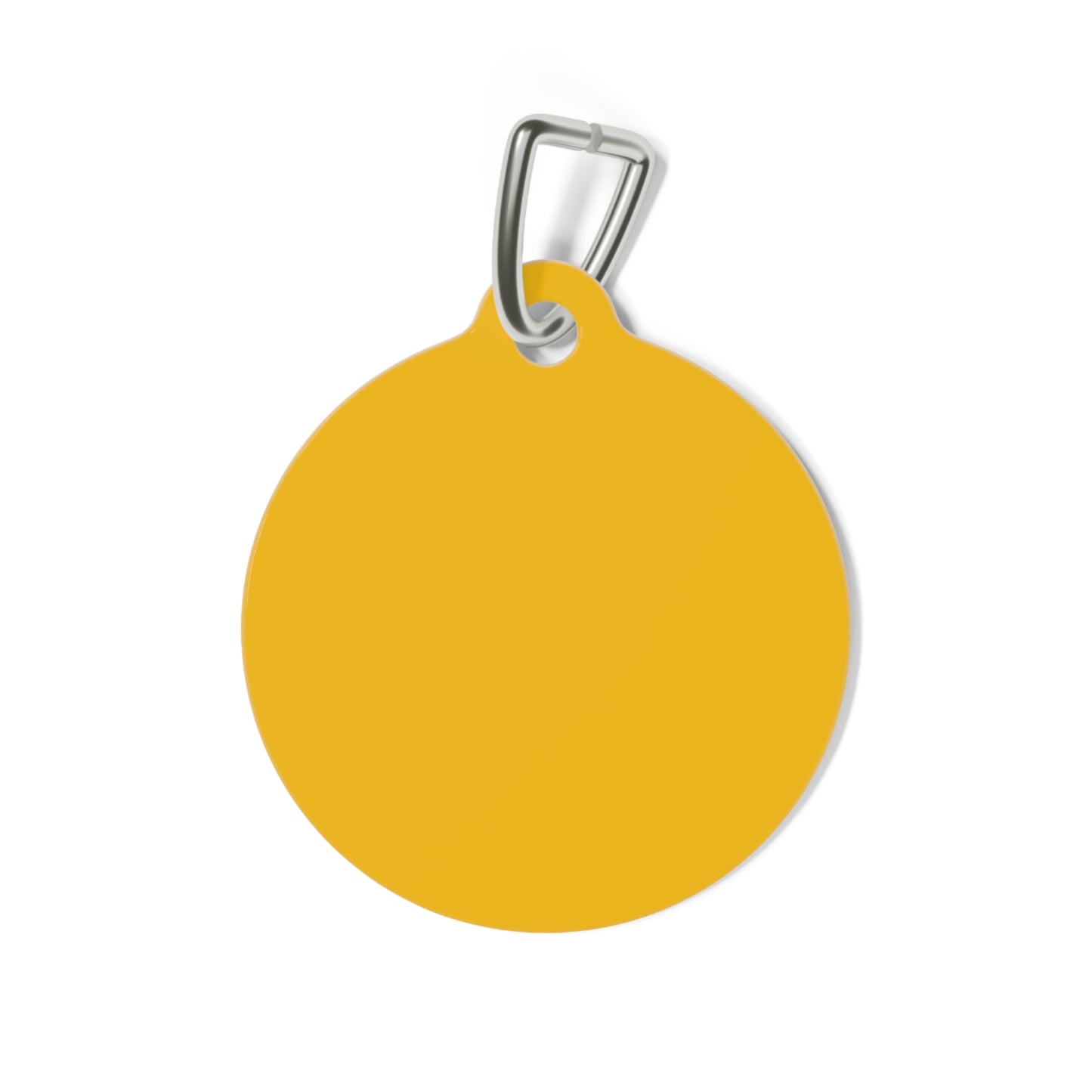 Paws2Love Yellow Pet Tag