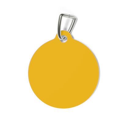 Paws2Love Yellow Pet Tag