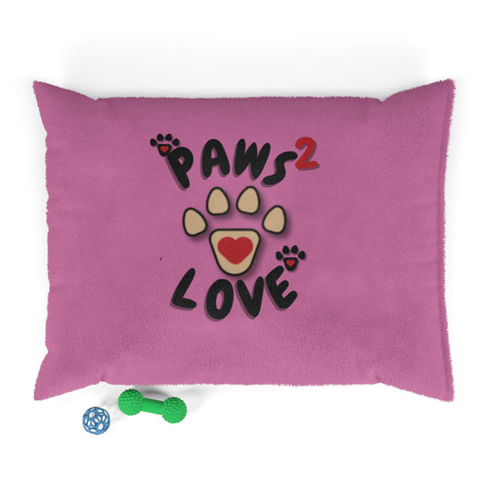 Paws2Love Light Pink Pet Bed