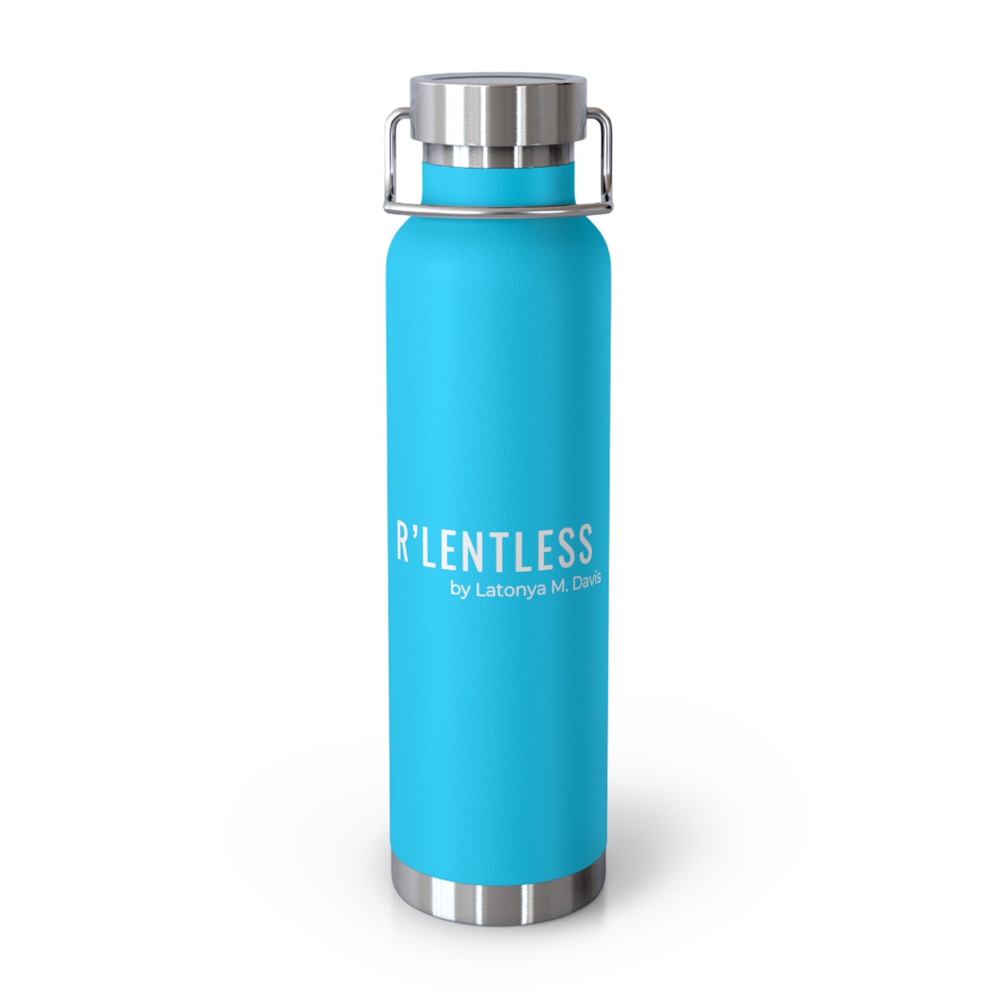 R'lentless Brand Copper Vacuum Insulated Bottle, 22oz