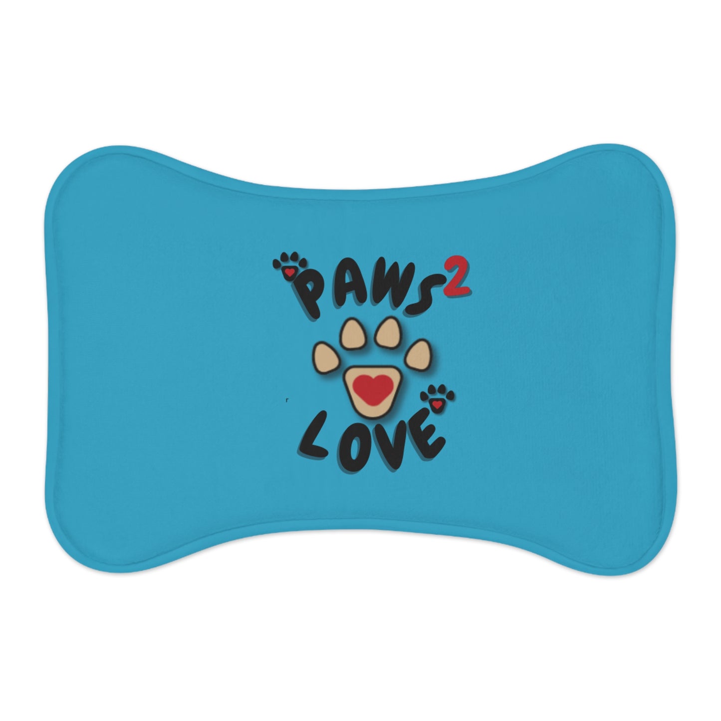 Paws2Love Turquoise Pet Feeding Mats
