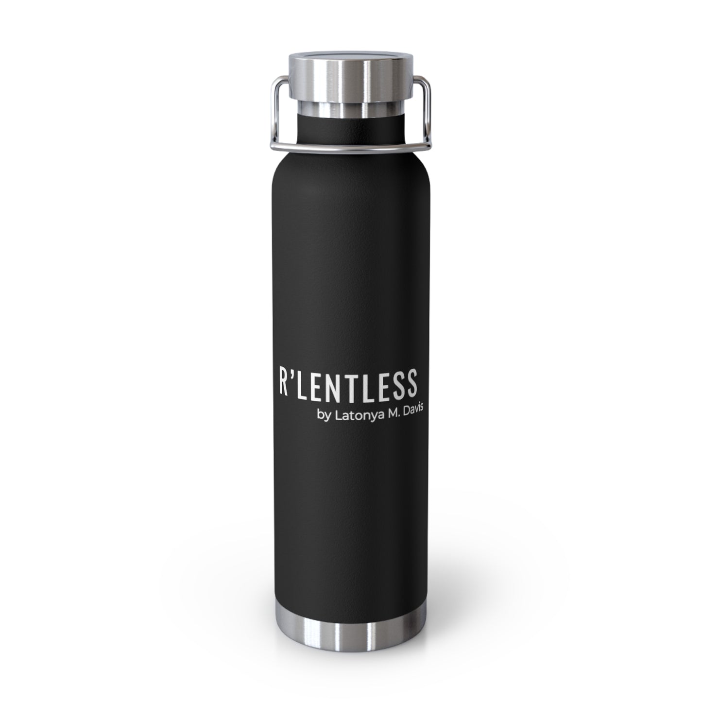 R'lentless Brand Copper Vacuum Insulated Bottle, 22oz