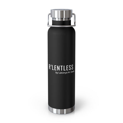 R'lentless Brand Copper Vacuum Insulated Bottle, 22oz