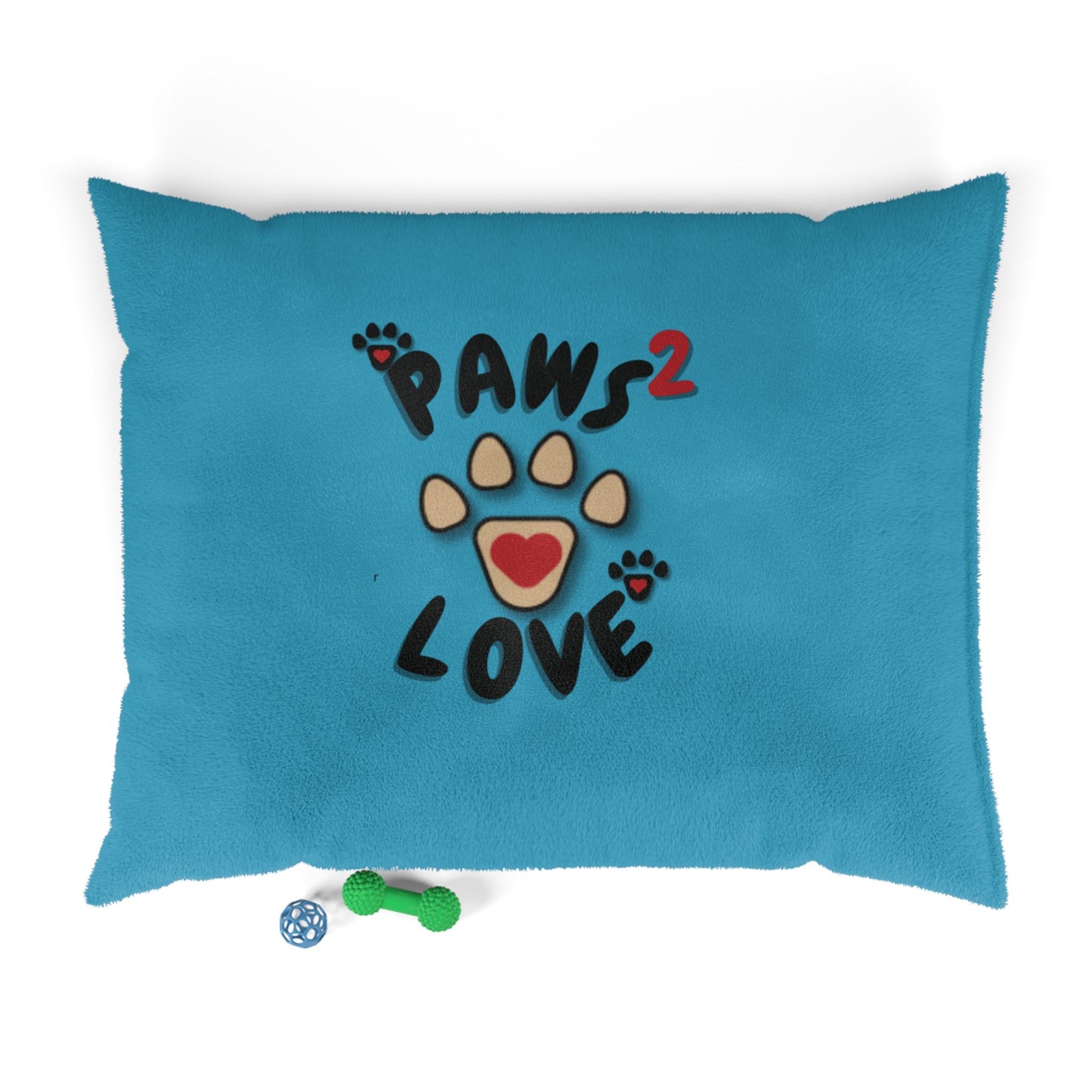 Paws2Love Turquoise Pet Bed