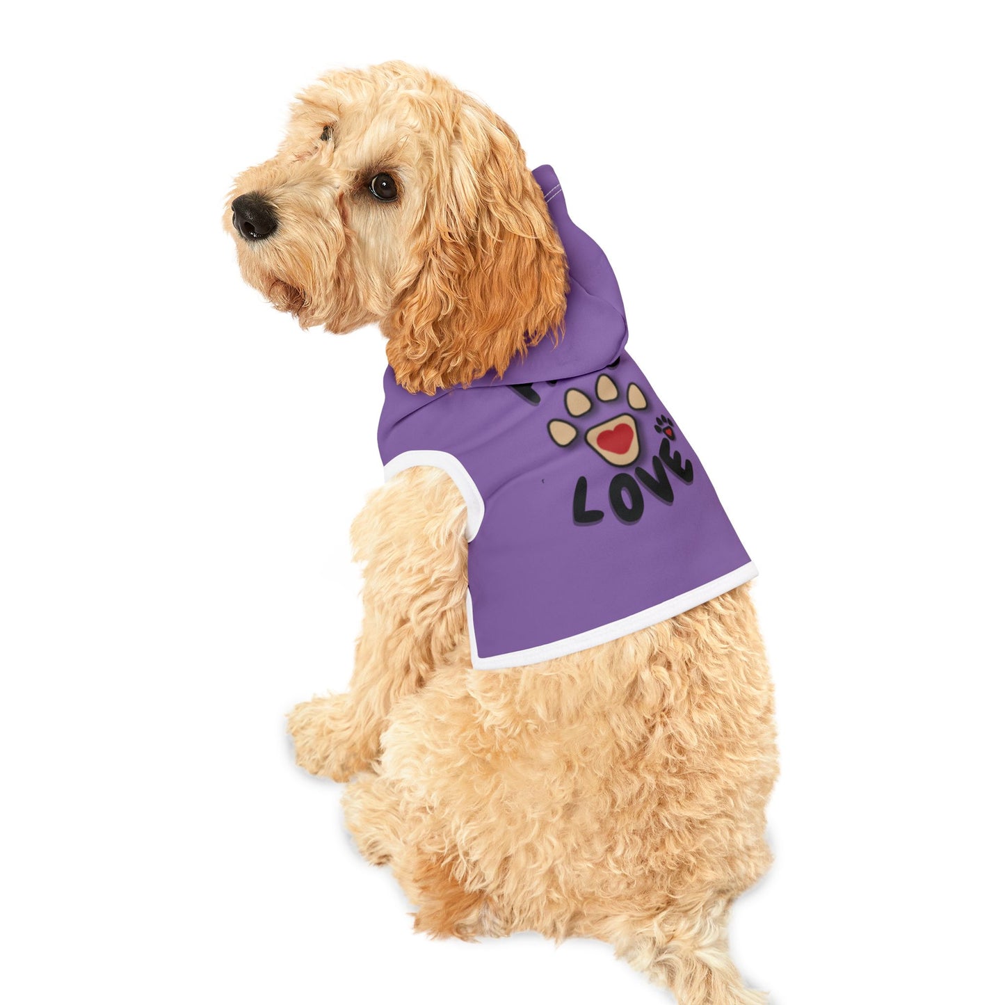 Paws2Love Light Purple Pet Hoodie