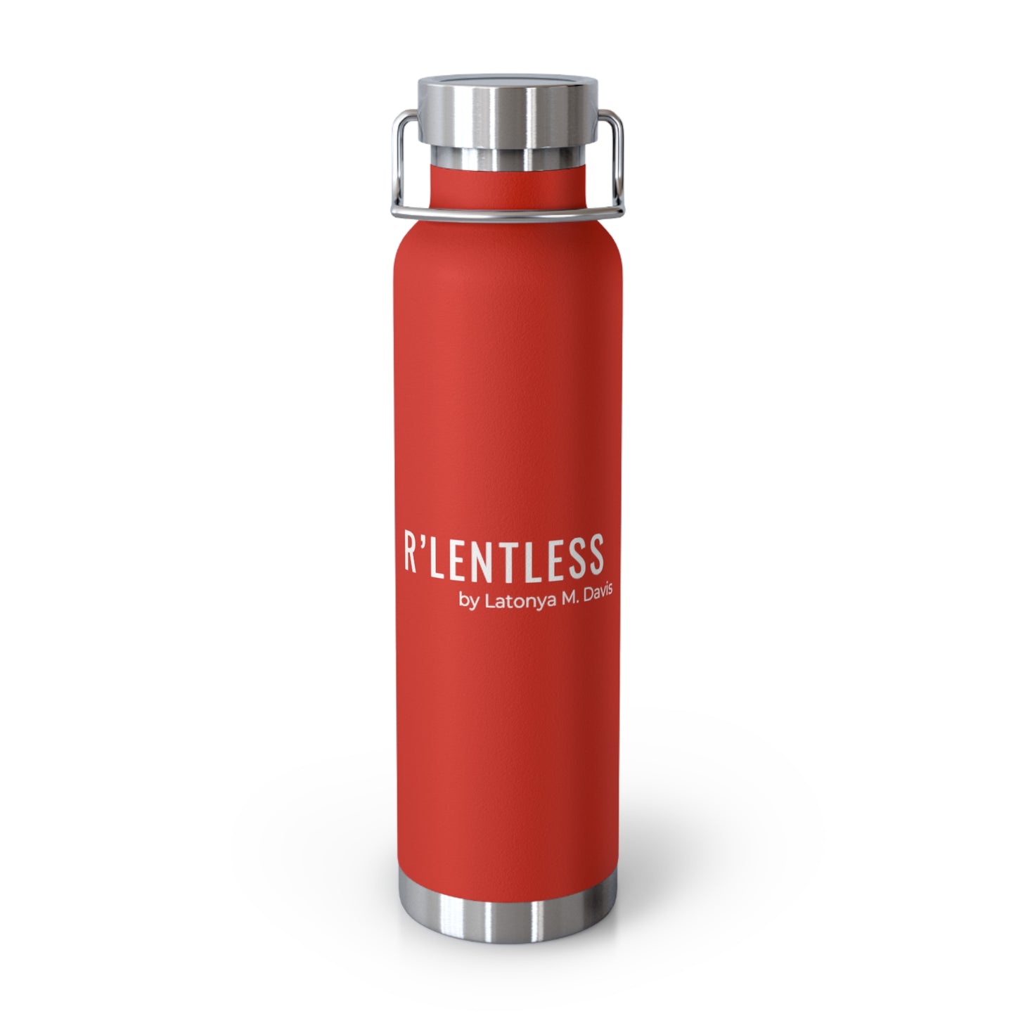 R'lentless Brand Copper Vacuum Insulated Bottle, 22oz