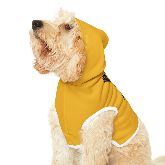 Paws2Love Yellow Pet Hoodie