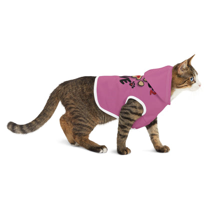 Paws2Love Light Pink Pet Hoodie