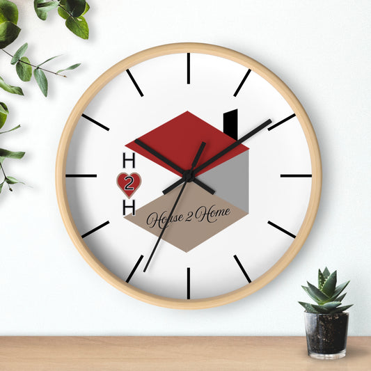 House2Home Branded Wall Clock