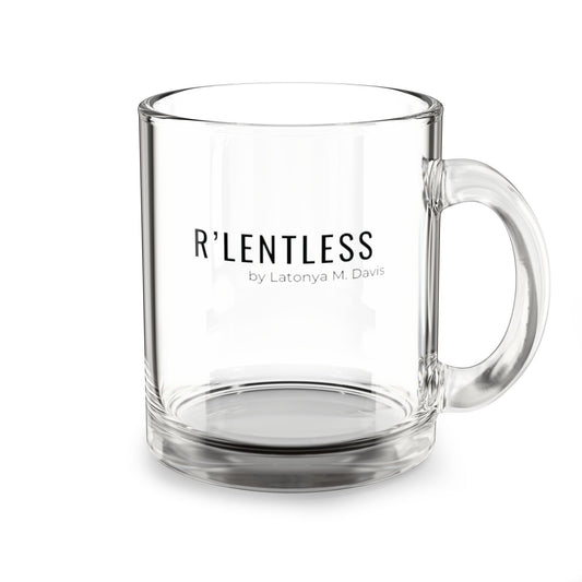R'lentless Brand Glass Mug, 10oz