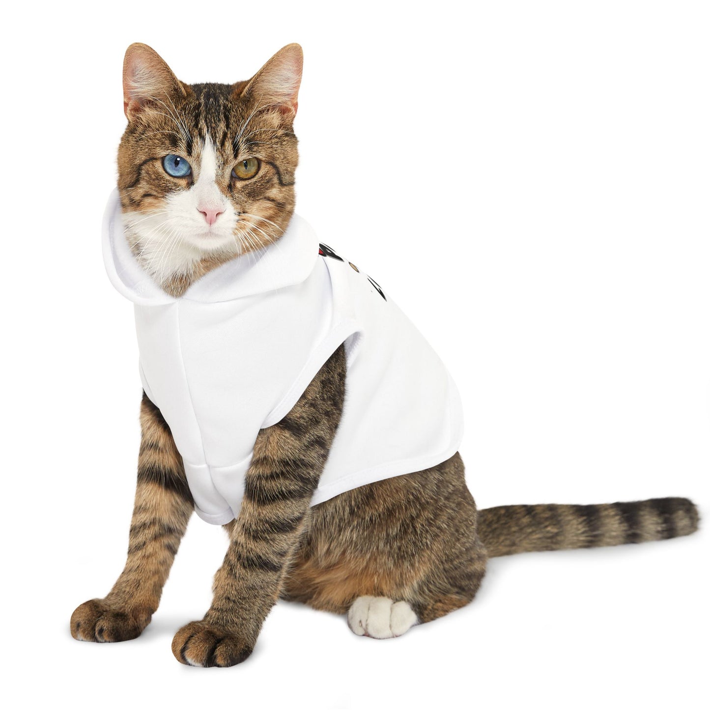 Paws2Love White Pet Hoodie