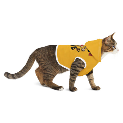 Paws2Love Yellow Pet Hoodie
