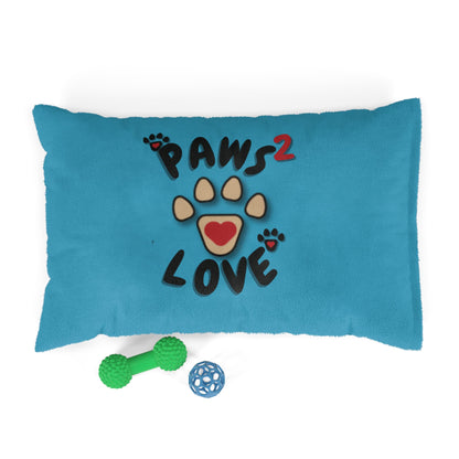 Paws2Love Turquoise Pet Bed
